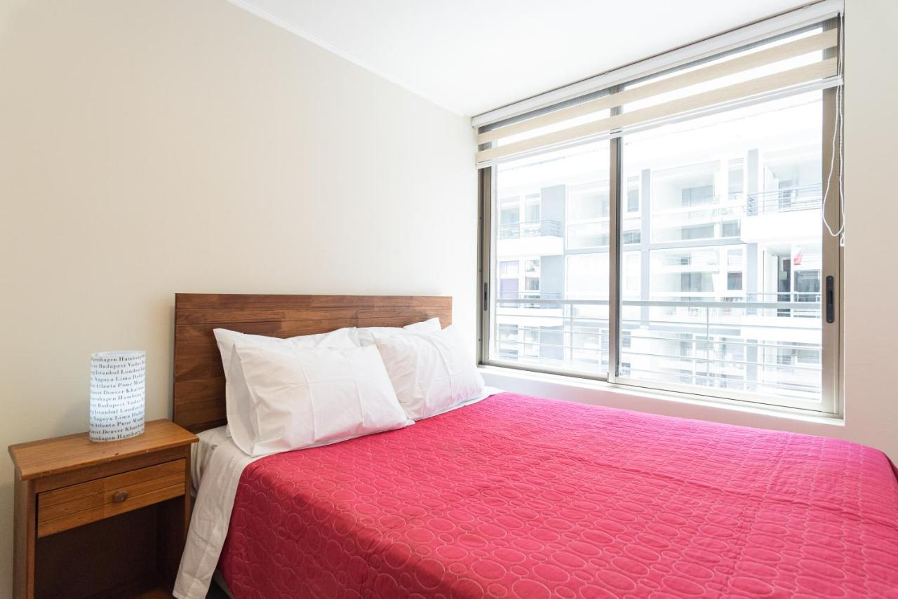 Urban Red 2br W/ Wifi, Tv, Pool & Gym * Santiago de Chile