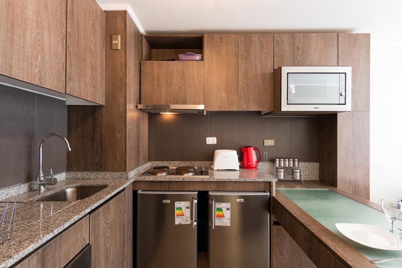 Urban Red 2br W/ Wifi, Tv, Pool & Gym Apartamento Santiago